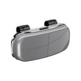 thumbnail image 2 of Soporte para gafas de sol para visera de coche, organizador de almacenamiento de gafas, portátil, carcasa rígida, organizador de visera solar, Gris, 2 of 8
