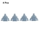 thumbnail image 5 of Matsuzay Bolsa de vajilla de Navidad de 4 piezas, decoración de de comedor, adorno de árbol de Navidad, fiesta de Año Nuevo, cubertería Kits de decoración para fiestas, 5 of 6