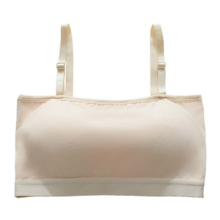 

ZMHEGW Bras for Women Comfortable Cotton No Steel Ring Cushion Beautiful Back Adjustable Strap Seamless Bralettes Underwear