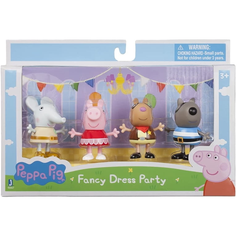peppa fancy dress party Living Fiction Peppa Pig Deluxe Girl's Halloween Fancy-Dress Costume for Toddler, 4T