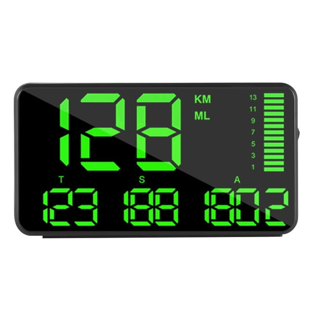 Hud Del Coche C80 C90 C60 C60S GPS Velocímetro Digital Car Head Up Display Sistema de alarma de velocidad Tmvgtek Accesorios para autos y motos