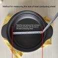thumbnail image 5 of Heat Diffuser Plate Heat Diffuser, Stainless Steel Induction Cooktop Converter Disk for Gas Stove Glass Cooktop Magnetic Cookware Diameter 18cm/7.1in, 5 of 5