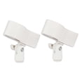 thumbnail image 2 of Xuanheng 2 Pcs Clips de Support de Microphone Remplace Directement Accessoires Faciles à Installer N8 Blanc, 2 of 8