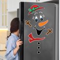 thumbnail image 5 of LEFTHIGH Home Christmas Snowman Expression Magnetic Refrigerator Sticker Holiday Decoration DIY Garage Door Wall Sticker Home Decor, 5 of 5
