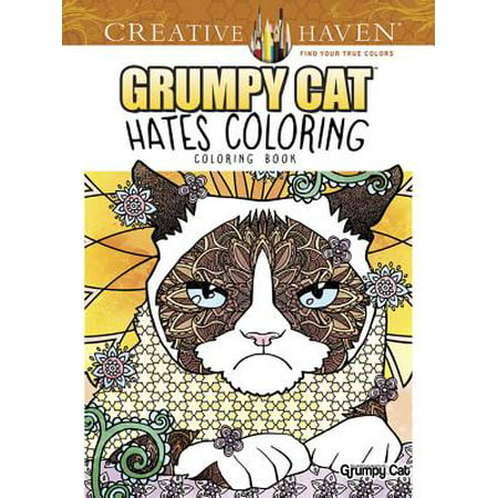 Creative Haven Grumpy Cat Hates Coloring : Coloring