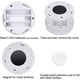thumbnail image 4 of 3Pack LED Motion Sensor Lights Indoor, Closet Lighting, Battery Operated Night Light, Wireless Wall Lamp (Cool White), 4 of 5