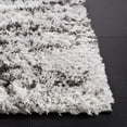 thumbnail image 3 of SAFAVIEH Berber Hollie Abstract Shag Area Rug, 8' x 10', Grey/Dark Grey, 3 of 8