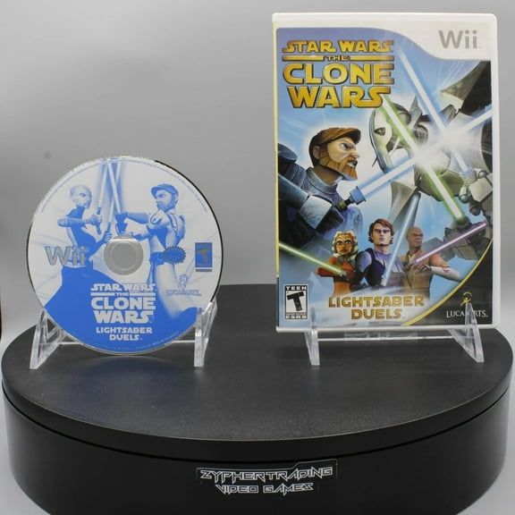 Restored Star Wars: The Clone Wars - Lightsaber Duels Nintendo Wii (Refurbished)