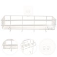 thumbnail image 4 of 1 Conjunto de estante de almacenamiento de pared de pared duradero Estante de almacenamiento de pared con ganchos, 4 of 7