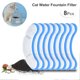 thumbnail image 2 of Filtros de filtro 8pcs para filtros de fuente de Agua de Agua Transparente de 61oz/1.8L, 2 of 7