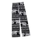 thumbnail image 4 of Pantalones bombachos para mujer de cintura alta, pantalones hippie de pierna ancha de talla grande, pantalones bohemios hippies, ropa informal para mu Blanco Salvador Dali Pantalones de pierna ancha para mujer, 4 of 10