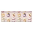 thumbnail image 6 of Yayeee Kitchen Valance Rod Pocket 54" x 18" Living Room Window Curtain, Purple Jam Jars, 6 of 6