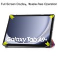 thumbnail image 3 of Galaxy Tab A9 Plus Case, Allytech Trifold Multi Angle Viewing Stand Smart Cover Auto Sleep Wake Flip Folio Lightweight Slim Case for Galaxy Tab A9+ 11 Inch 2023 Model (SM-X210/X215/X216), 3 of 6