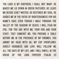 thumbnail image 2 of Rader, Lauren 20x20 Gold Ornate Wood Framed with Double Matting Museum Art Print Titled - The Lord is My Shepherd, 2 of 4