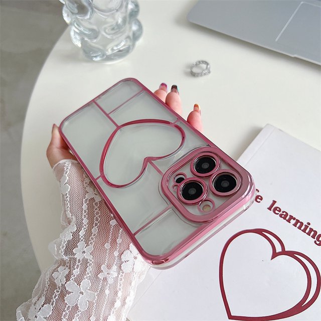 Galvanoplastia 6D Con Gran Cuidado Funda Para Teléfono IPhone 11 12 13 14 Pro Max 14 Plus A Prueba De Golpes