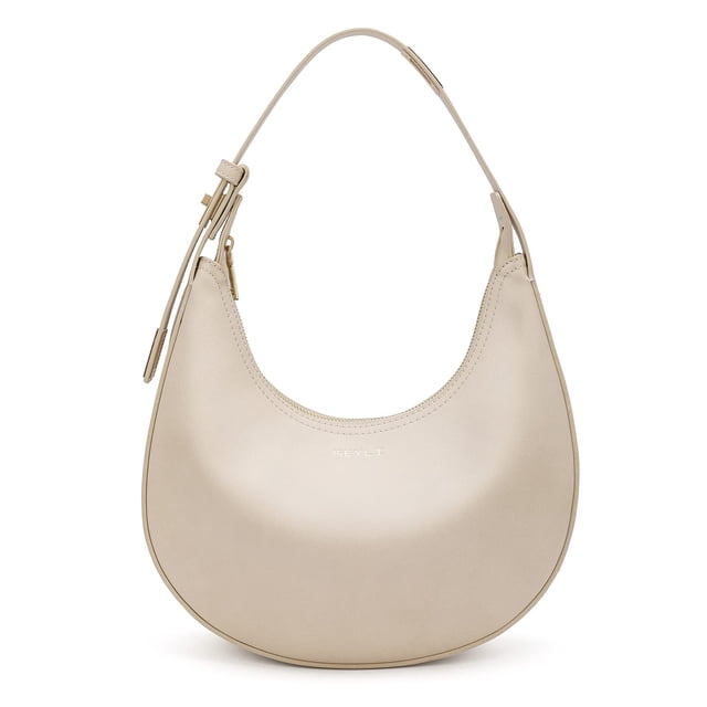 Bolso de mano Keyli de piel impermeable para mujer, color caqui
