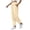Beige, variant on Baggy Sweatpants for Women Lined Casual Drawstring Jogger Pants High Waist Workout Lounge Trousers with Pocket