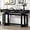 Black, variant on Contemporary Modern Entryway Console Table 57-Inch Extra Long Entry Sofa Table with Storage Drawers for Living Room Hallway, Black