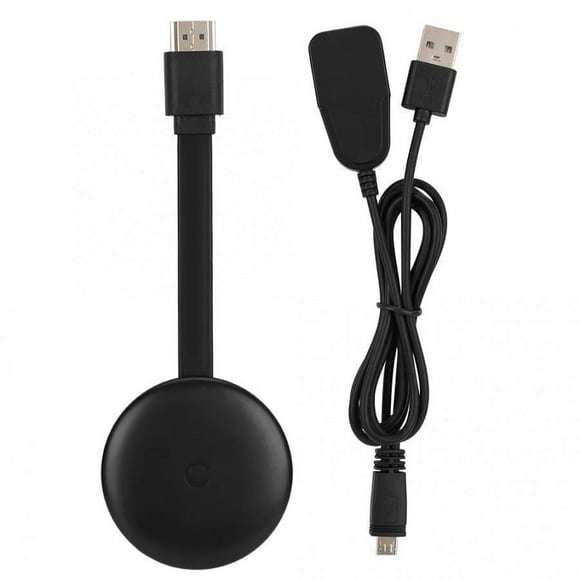 Appareil de Diffusion en Continu Ultra HD 1080P HDR Wi‐Fi Chromecast avec Ethernet