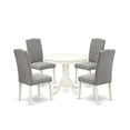 thumbnail image 2 of East West Furniture Dining Room Set Linen White, ANEN5-LWH-06, 2 of 6