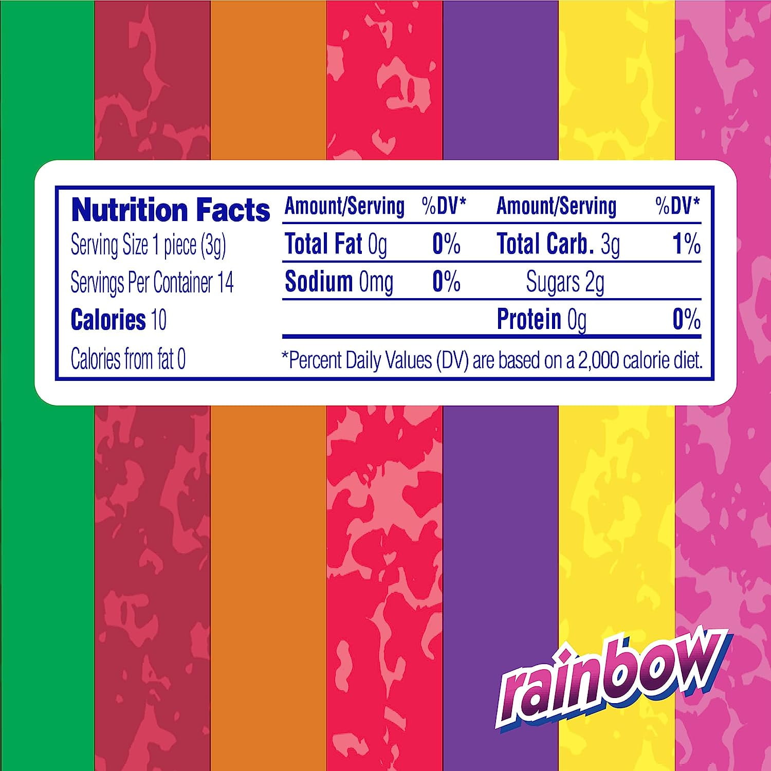 Mentos Chewy Mint Candy Roll, Rainbow, 1.32 oz Rolls (Bulk Box of 15)