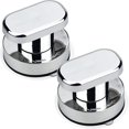 thumbnail image 1 of 2 piezas Ventosas para ventana salediza Tiradores de ventosa fuertes para baño Tirador de puerta de cajón de armario de vidrio, 1 of 5