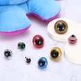 thumbnail image 6 of Uxcell 14mm Safety Eyes, 20Pcs Realistic Doll Crocheting Safety Eyes with Washers for Decor Crochet Accessories Dolls Craft Halloween, Brown, 6 of 6