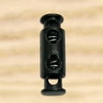 thumbnail image 2 of Ramiter For Drawstrings Elastic Cord Double Hole Cord Locks End Adjustment Buckle, 2 of 3