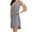 Gray, variant on IROINNID Rollbacks Dress for Women 2023 Casual Cocktail Wedding Guest Dress Solid Sleeveless V-Neck Mid-Calf Dress Fit&Flare Dress,Khaki