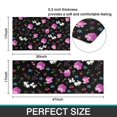 thumbnail image 7 of Pioneer Flower Floral Print Pattern Kitchen Rugs Sets Of 2,Anti Fatigue Kitchen Mat Rugs Non Slip Washable,Decorative Kitchen Floor Mats for Kitchen,Sink,Laundry,17"x30"+17"x47", 7 of 7