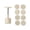 A, variant on Hand Press Mooncake Mold 3D Pattern DIY Baking Tool Food Grade Material for Mid Autumn Festival Kitchen