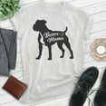 thumbnail image 2 of Boxer Mama T-shirt, Unisex Women's Shirt, Boxer Dog Owner, Best Dog Mom Gift, Heather Ash, X-Small, 2 of 6