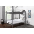 Mainstays Premium Metal Twin over Twin Bunk Bed, Multiple Colors