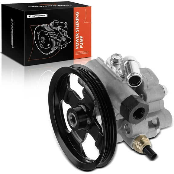 A-Premium Power Steering Pump, with Pulley & Sensor, Compatible with Toyota Camry 2010-2011, L4 2.5L Gas, Replace # 4431006190, 4431033190