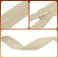 thumbnail image 4 of Uxcell 2Pcs Sewing Jacket Zippers 11 inch Resin Coats Replacement Coil Zipper for DIY Craft Bag Garment Home Textile Clothes,  Beige, 4 of 7