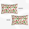 thumbnail image 4 of Kdxio Cotton Pillow Cases Pillowcases,Soft and Breathable Bedroom Pillow Cases-Strawberry, 4 of 8