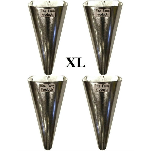 4 PACK-EXTRA LARGE- RESTRAINING KILLING KILL PROCESSING CONES FOR POULTRY TURKEY