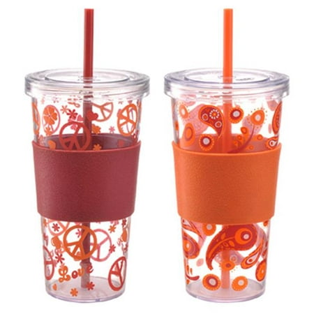 Hoan 5095310 2 Pack Single Wall Iced Beverage Cup - 24 oz
