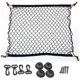 thumbnail image 1 of Cargo Net with Hooks, Stretchable Stretch Nylon Storage Net, Heavy Duty Universal Rear Net Organizer for Truck Bed or Luggage, 1 of 4