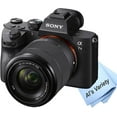 thumbnail image 2 of Sony Alpha a7 III Mirrorless Digital Camera with 28-70mm Lens+ Shot-Gun Microphone + LED Always on Light+ 64GB Extreme Speed Card, Gripod, Case, and More 26pc Video Bundle (International Version), 2 of 8