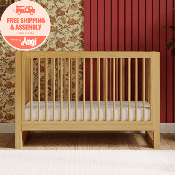 Namesake Nantucket 3-in-1 Convertible Crib with Toddler Bed Conversion Kit