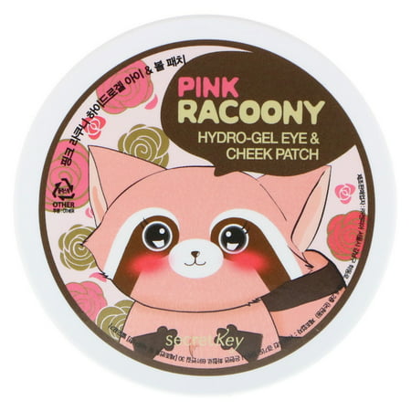 secret Key Pink Racoony Hydro Gel Eye Cheek Patch 60 Patches *Brand (Next To The Best Siesta Key)
