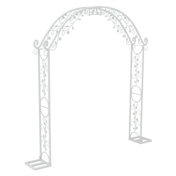 QISHENSHUI Heavy-Duty Garden Trellis Pergola Stand – Extra Sturdy Metal Arbor Wedding Arch Crafted for Stunning Event Backdrop Deco