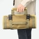 thumbnail image 2 of Bolsa De Herramientas De Hardware, Bolsa De Almacenamiento Organizadora De Herramientas De Tela Oxford Enrollable Portátil Con 2 Bolsas Desmontables(Caqui), 2 of 8