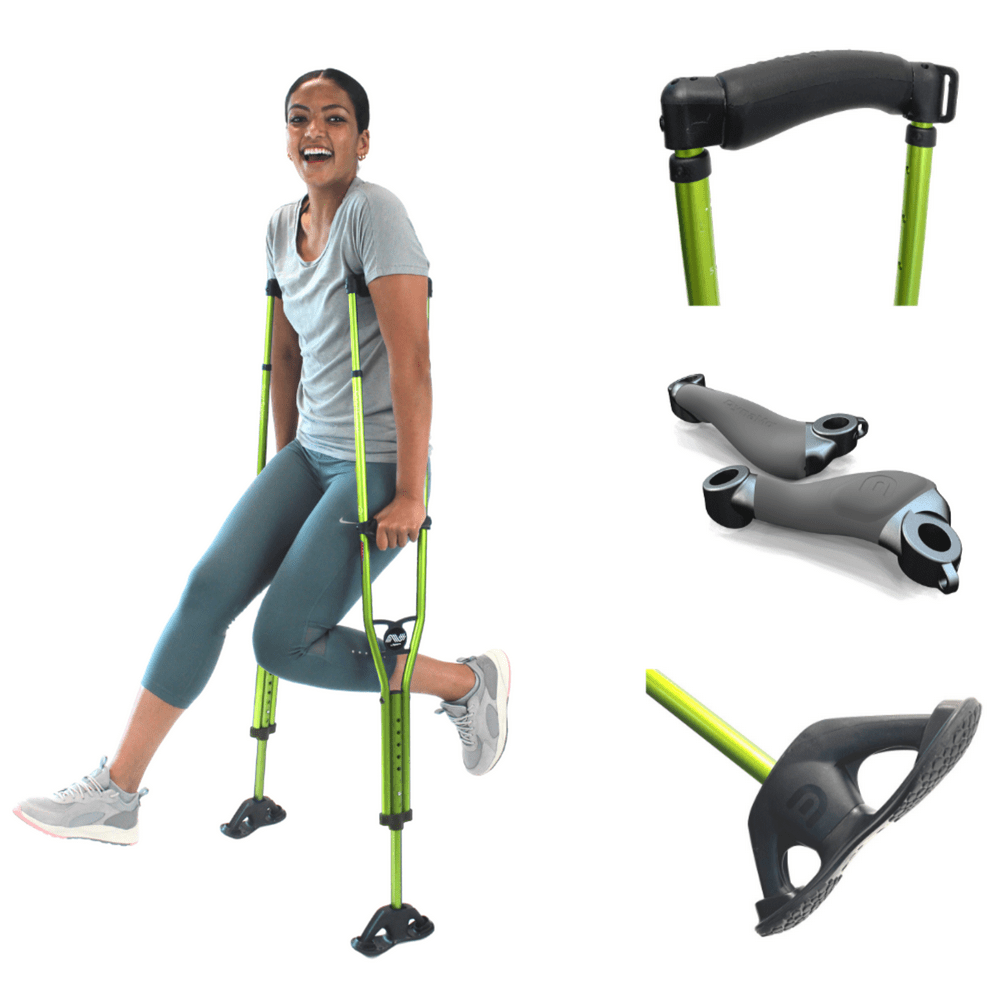 Sport Swings Green Small Crutches Crutch, Adjustable