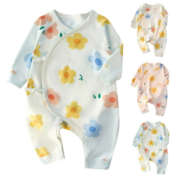 Summer Baby Girls Clothing Agkizg Baby Girls Bodysuits, Baby Girls Long Sleeves Rompers, Baby New Onesie Newborn Climbing Clothes Short Sleeve Thin Ha Clothes Bag Fart Clothes