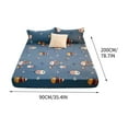thumbnail image 3 of Yyuenw Kids Twin Sheet, Waterproof Printed Cartoon Bed Fitted Sheet,Super Soft Breathable, Lightweight Easy Care Bed Sheet, 3 of 5