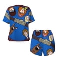 thumbnail image 5 of Lsque Scooby-Doo Women's Short-Sleeved Pajama Set - 2 Piece Soft and Lightweight Sleepwear Set-Small, 5 of 9