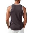 thumbnail image 5 of Resicozy Sleeveless Tank Tops Mens Casual Workout Gym T Shirts Sport Athletic Solid Color Tanks Gray M, 5 of 7