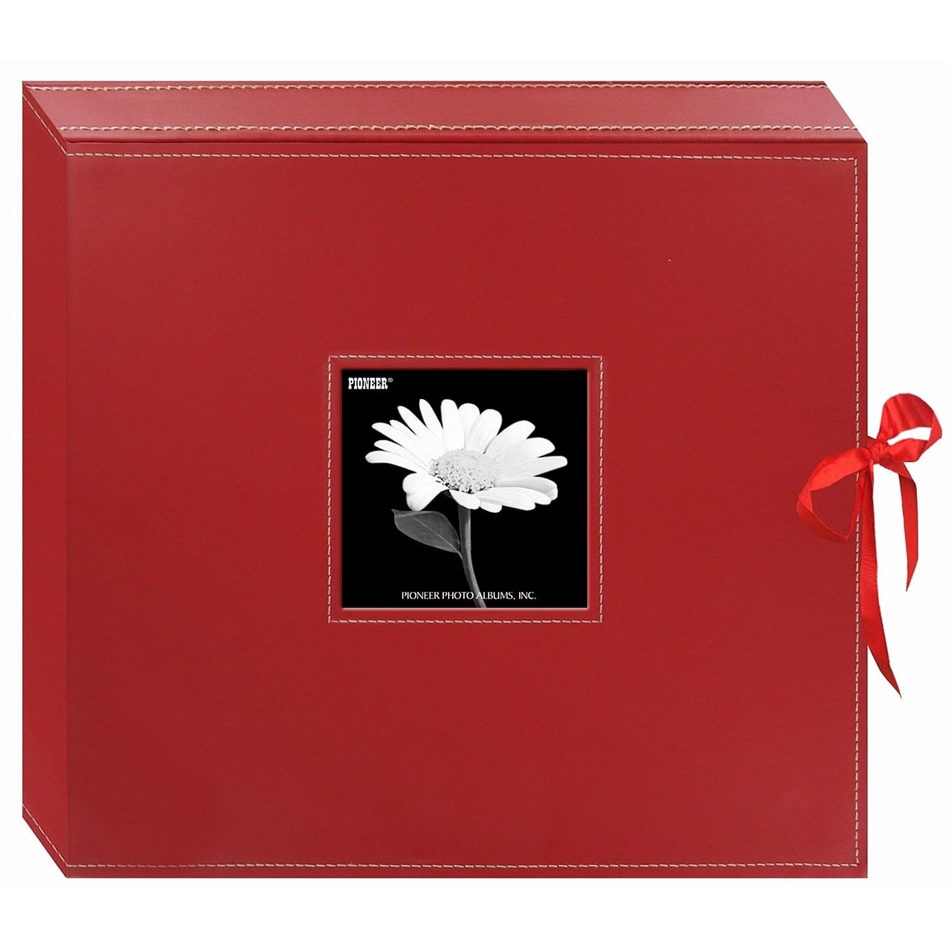 Pioneer 3-Ring Sewn Leatherette Album Box 13